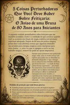 5 Coisas Perturbadoras Que Você Deve Saber Sobre Feitiçaria: O Aviso de uma Bruxa de 80 Anos para Iniciantes