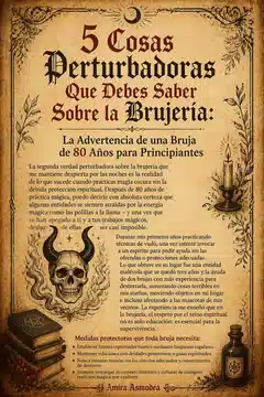 5 Cosas Perturbadoras Que Debes Saber Sobre la Brujería: La Advertencia de una Bruja de 80 Años para Principiantes