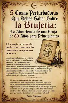 5 Cosas Perturbadoras Que Debes Saber Sobre la Brujería: La Advertencia de una Bruja de 80 Años para Principiantes