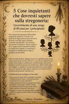 5 Cose inquietanti che dovresti sapere sulla stregoneria: l'avvertimento di una strega di 80 anni per i principianti