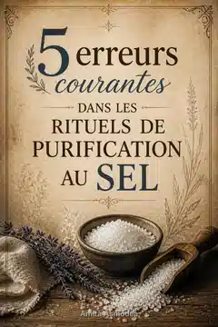 5 erreurs courantes dans les rituels de purification au sel