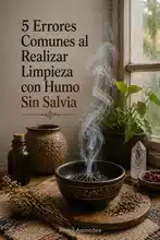 Limpieza con humo sin salvia: Errores comunes que debes evitar