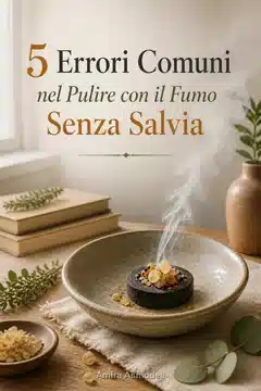 5 Errori Comuni nel Pulire con il Fumo Senza Salvia