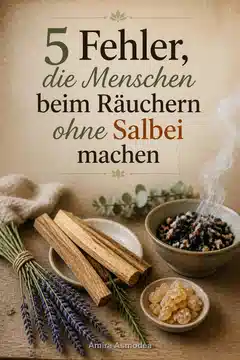 5 Fehler, die Menschen beim Räuchern ohne Salbei machen
