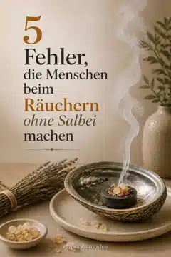 5 Fehler, die Menschen beim Räuchern ohne Salbei machen