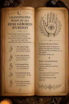 5 Handzeichen, wenn du als Hexe geboren wurdest