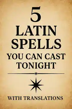5 Latin Spells You Can Cast Tonight (With Translations)