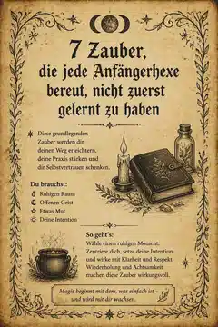 7 Zauber, die jede Anfängerhexe bereut, nicht zuerst gelernt zu haben