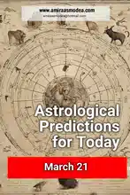 Daily Astrology Forecast for March 21