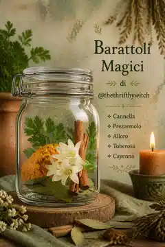 Barattoli Magici di @thethrifthywitch