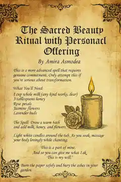 Beauty Spells for Beginners: Transform Your Natural Radiance at Home with Simple DIY Magic Rituals