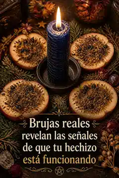 Brujas reales revelan las señales de que tu hechizo está funcionando