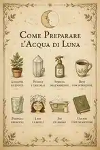 Come Preparare l’Acqua di Luna