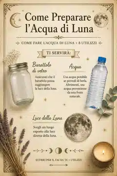 Come Preparare l’Acqua di Luna