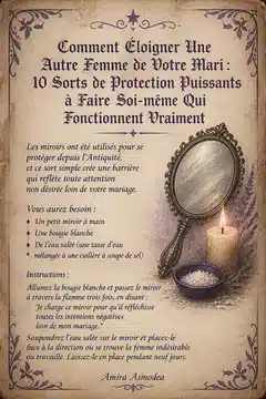 Comment Éloigner Une Autre Femme de Votre Mari : 10 Sorts de Protection Puissants à Faire Soi-même Qui Fonctionnent Vraiment