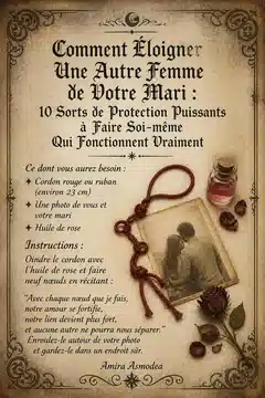 Comment Éloigner Une Autre Femme de Votre Mari : 10 Sorts de Protection Puissants à Faire Soi-même Qui Fonctionnent Vraiment