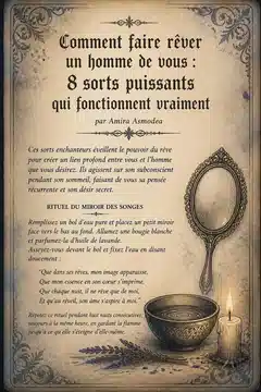 Comment faire rêver un homme de vous : 8 sorts puissants qui fonctionnent vraiment