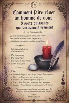 Comment faire rêver un homme de vous : 8 sorts puissants qui fonctionnent vraiment