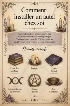 Comment installer un autel chez soi