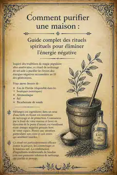 Comment purifier une maison : Guide complet des rituels spirituels pour éliminer l'énergie négative