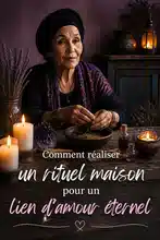 Comment réaliser un rituel maison pour un lien d'amour éternel