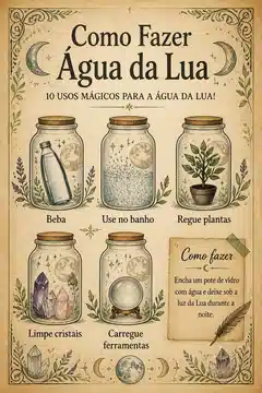 Como Fazer Água da Lua
