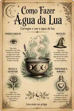 Como Fazer Água da Lua