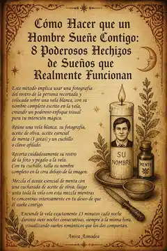 Cómo Hacer que un Hombre Sueñe Contigo: 8 Poderosos Hechizos de Sueños que Realmente Funcionan