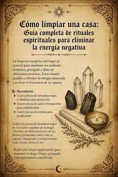 Cómo limpiar una casa: Guía completa de rituales espirituales para eliminar la energía negativa