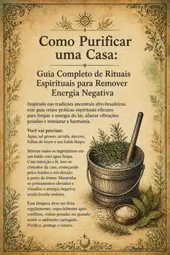 Como Purificar uma Casa: Guia Completo de Rituais Espirituais para Remover Energia Negativa