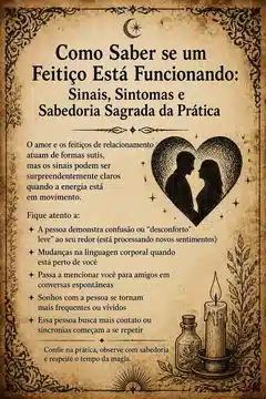Como Saber se um Feitiço Está Funcionando: Sinais, Sintomas e Sabedoria Sagrada da Prática