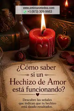 ¿Cómo saber si un Hechizo de Amor está funcionando?