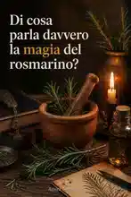 La magia del rosmarino e cosa devi sapere