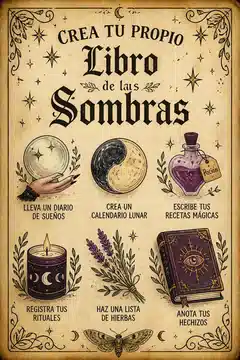 Crea Tu Propio Libro de las Sombras