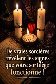 De vraies sorcières révèlent les signes que votre sortilège fonctionne !