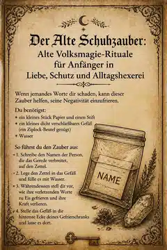 Der Alte Schuhzauber: Alte Volksmagie-Rituale für Anfänger in Liebe, Schutz und Alltagshexerei