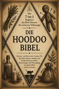 Die Hoodoo Bibel • Der 7-in-1 Begleiter des Root Doctors für schwarze Volksmagie: Kräuter- und Rootwork, Conjure-Öle und Mojo-Beutel, einfache und fortgeschrittene Zauber, Kerzenmagie und Wahrsagung, um deinen Mojo wirken zu lassen