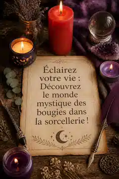 Éclairez votre vie : Découvrez le monde mystique des bougies dans la sorcellerie !