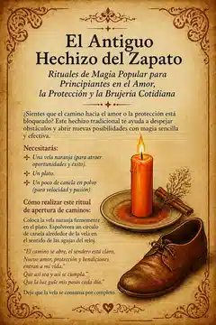 El Antiguo Hechizo del Zapato: Rituales de Magia Popular para Principiantes en el Amor, la Protección y la Brujería Cotidiana