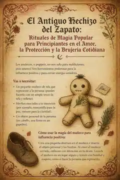 El Antiguo Hechizo del Zapato: Rituales de Magia Popular para Principiantes en el Amor, la Protección y la Brujería Cotidiana