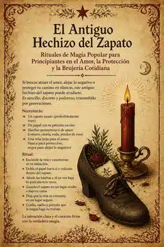 El Antiguo Hechizo del Zapato: Rituales de Magia Popular para Principiantes en el Amor, la Protección y la Brujería Cotidiana