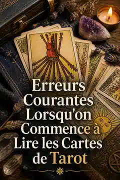 Erreurs Courantes Lorsqu'on Commence à Lire les Cartes de Tarot