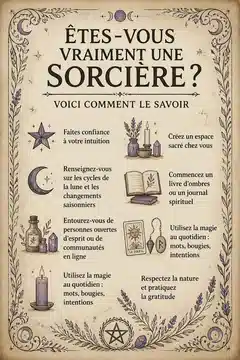Êtes-vous vraiment une sorcière ? Voici comment le savoir