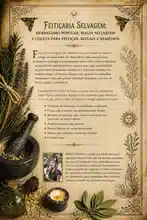 Feitiçaria Selvagem: Herbalismo Popular, Magia no Jardim e Coleta para Feitiços, Rituais e Remédios