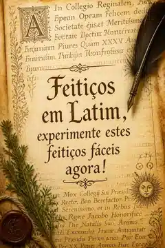 Feitiços em Latim, experimente estes feitiços fáceis agora!