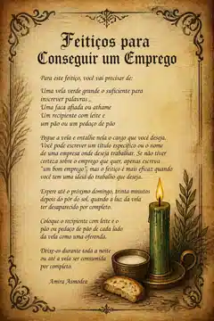 Feitiços para Conseguir um Emprego