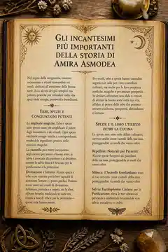 Gli Incantesimi Più Importanti della Storia di Amira Asmodea