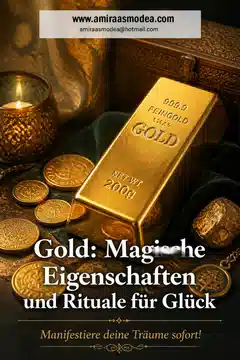 Gold: Magische Eigenschaften und Rituale für Glück