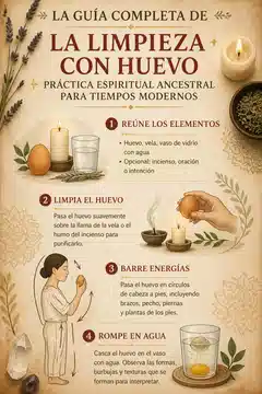 La Guía Completa de la Limpieza con Huevo: Práctica Espiritual Ancestral para Tiempos Modernos