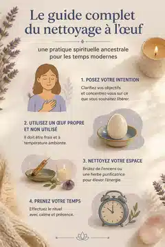 Le guide complet du nettoyage à l'œuf : une pratique spirituelle ancestrale pour les temps modernes